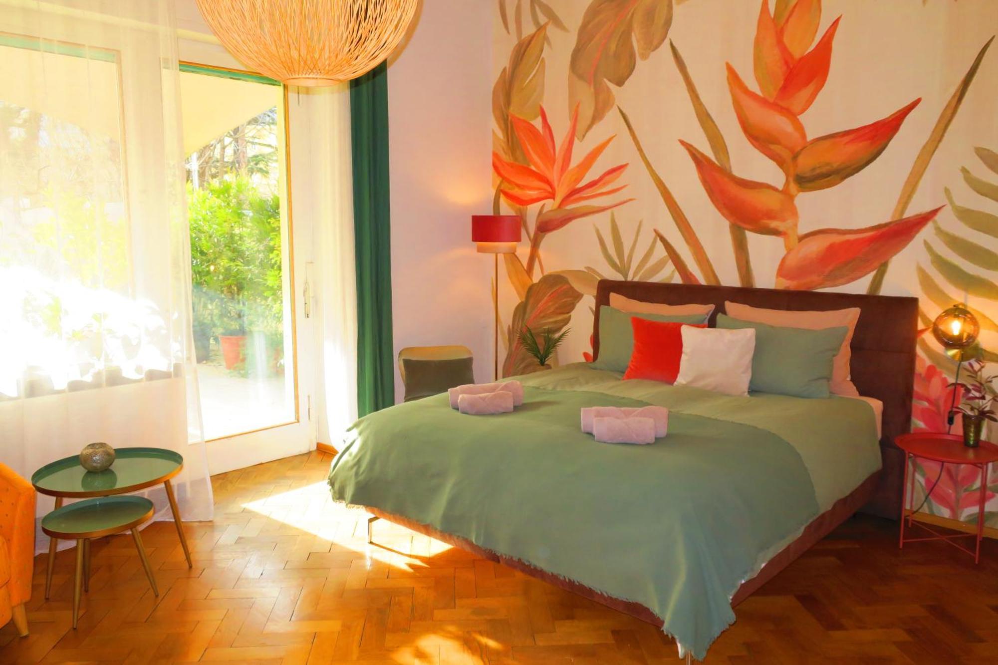 5-Zimmer-Appartement In Historischer Privatvilla, Meran Zentrum, Kostenloser Parkplatz Eksteriør billede