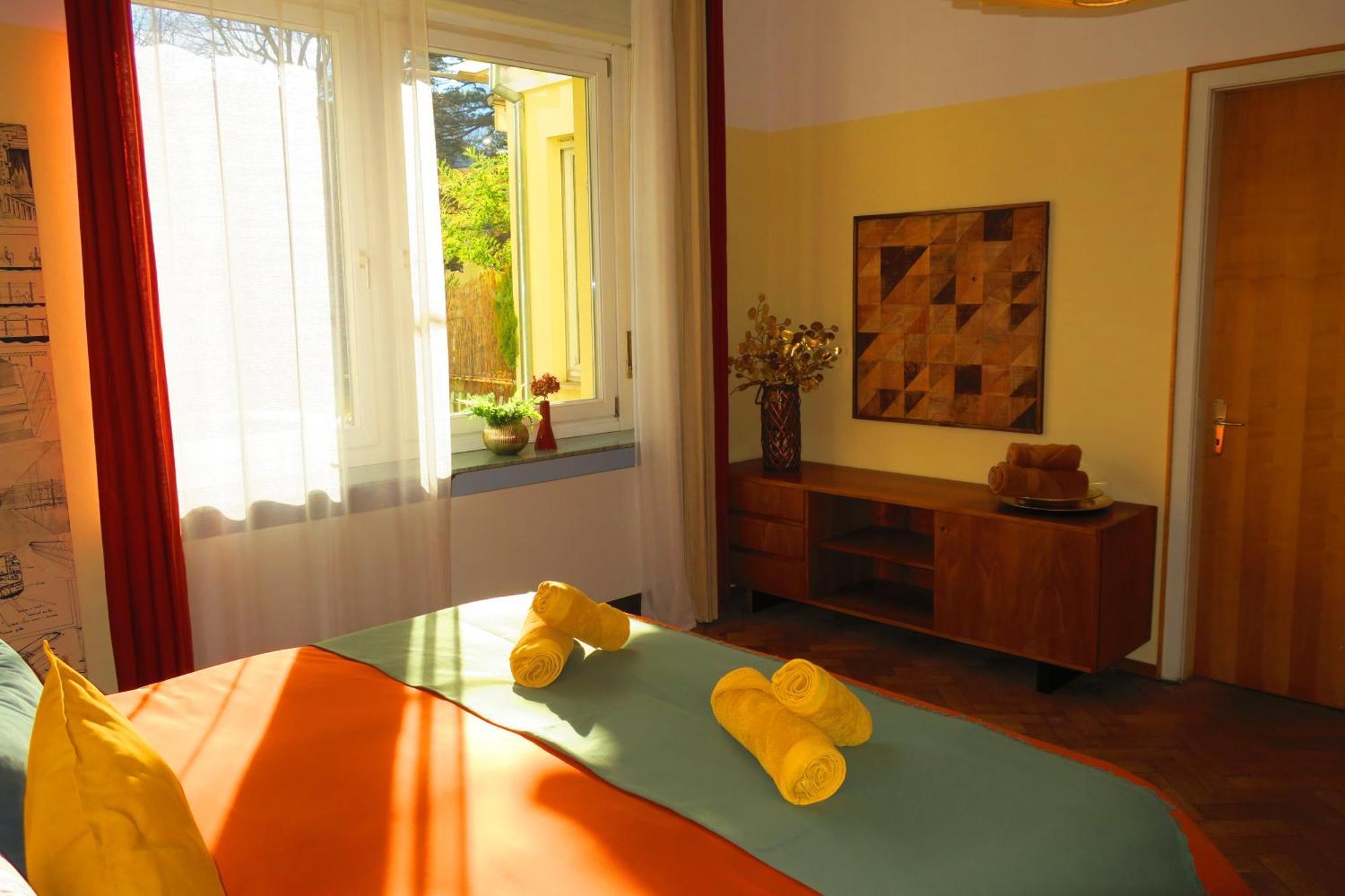 5-Zimmer-Appartement In Historischer Privatvilla, Meran Zentrum, Kostenloser Parkplatz Eksteriør billede